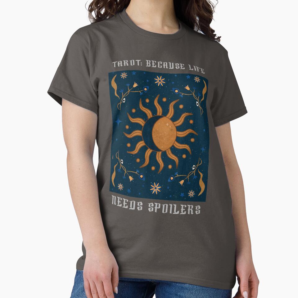 Tarot: Because Life Needs Spoilers by Great New Tees Hoodie, Sweatshirt | BlankRebels.com (Image 2)