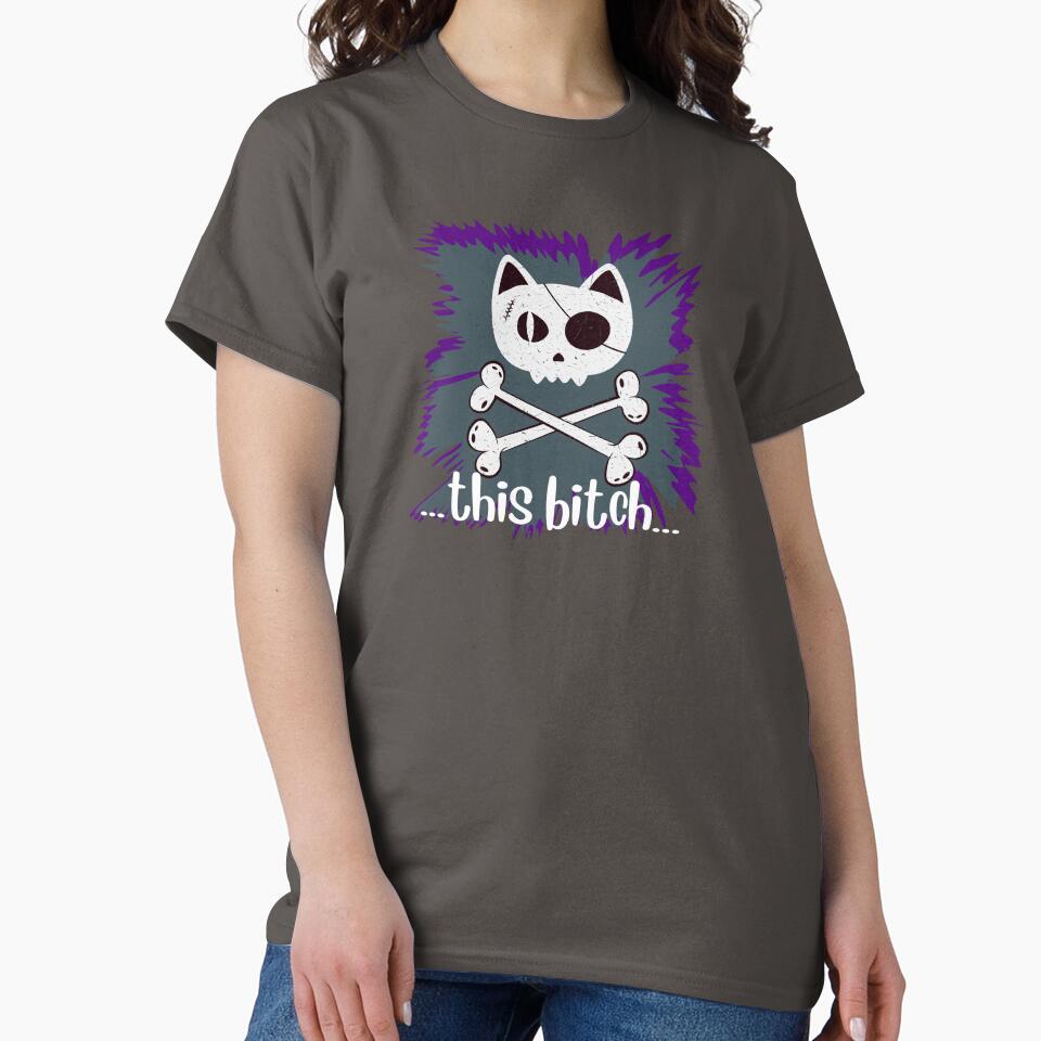 This B**** Kitty- Skull by HeadCanonAdv T-Shirts, Hoodie, Sweatshirt | BlankRebels.com (Image 2)