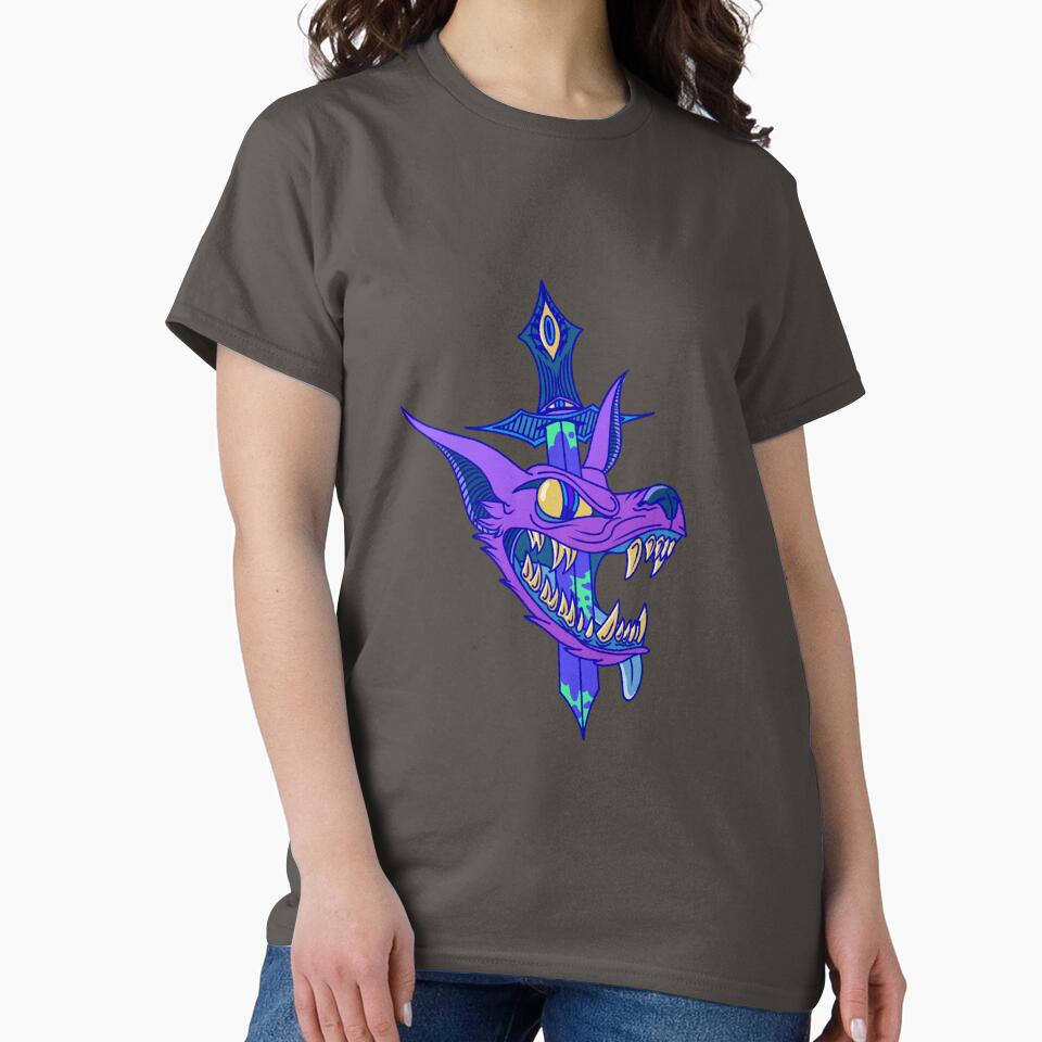 Stabby dog by Viperrrr T-Shirts, Hoodie, Sweatshirt | BlankRebels.com (Image 2)