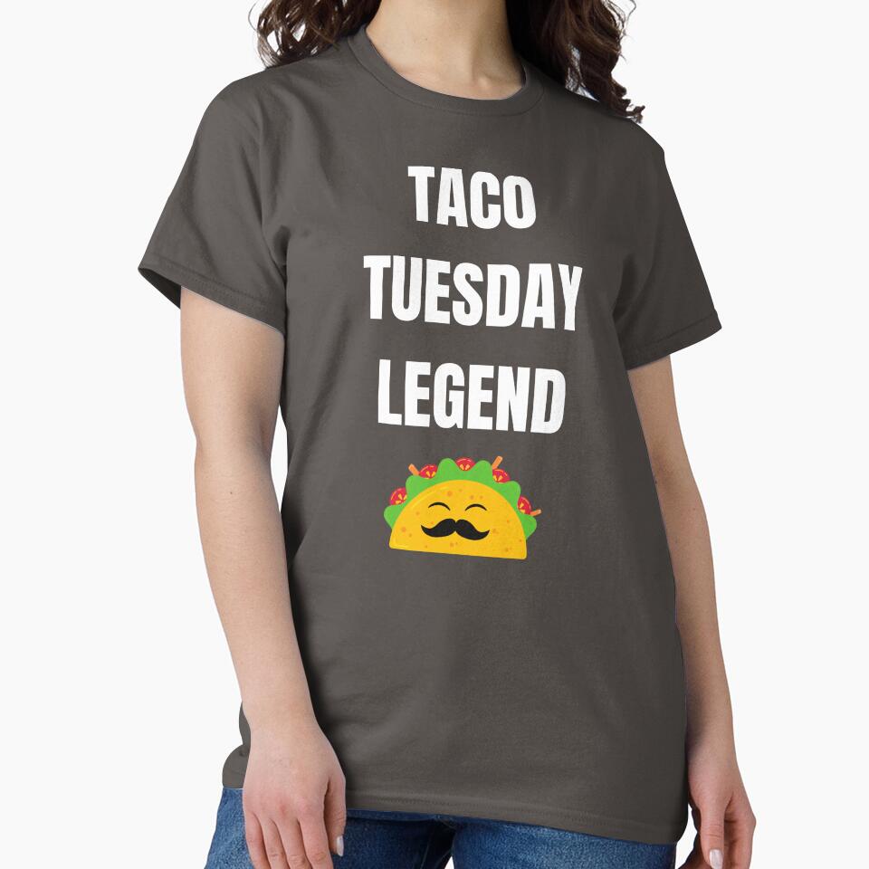 TACO TUESDAY LEGEND TSHIRT AND MERCH by JaylaStarr Hoodie, Sweatshirt | BlankRebels.com (Image 2)