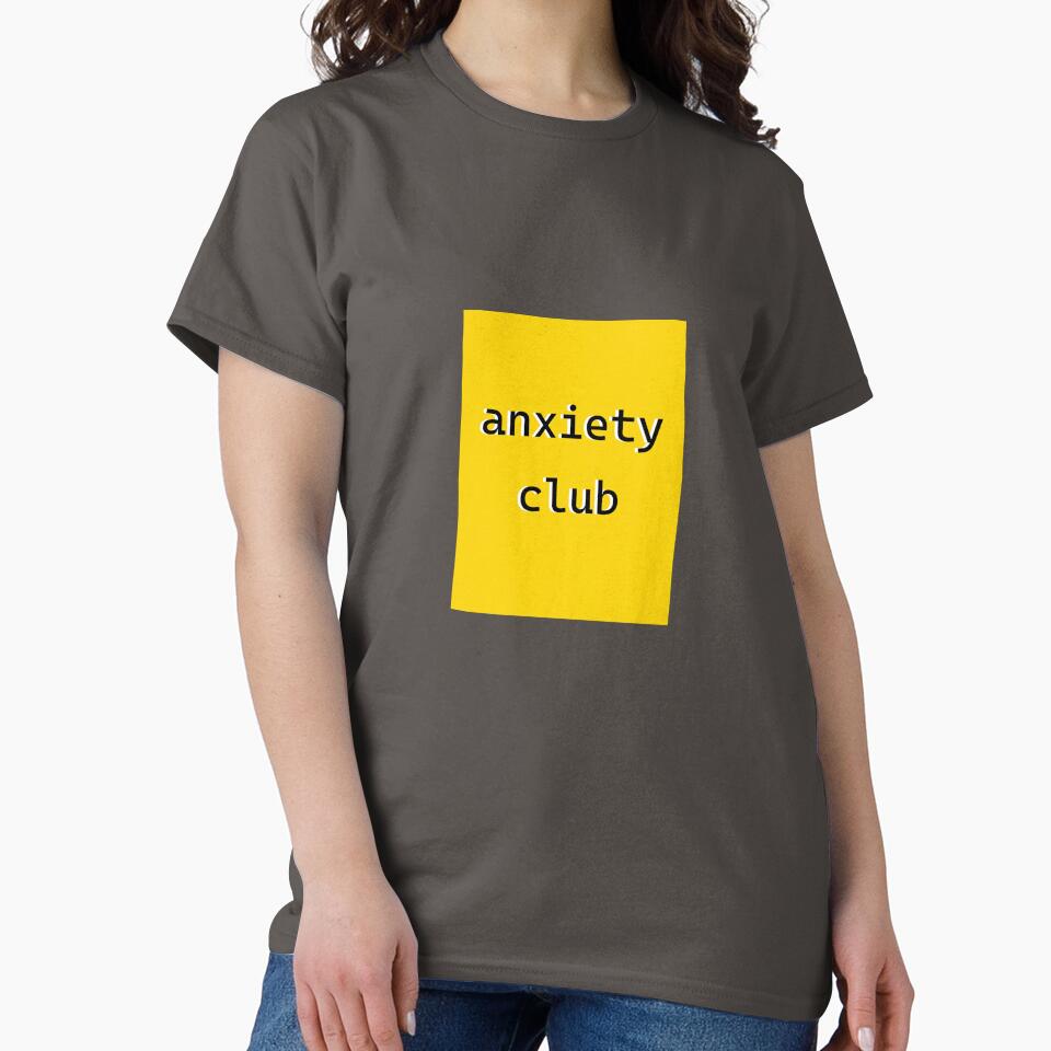 Anxiety club by Alimelie T-Shirts, Hoodie, Sweatshirt | BlankRebels.com (Image 2)