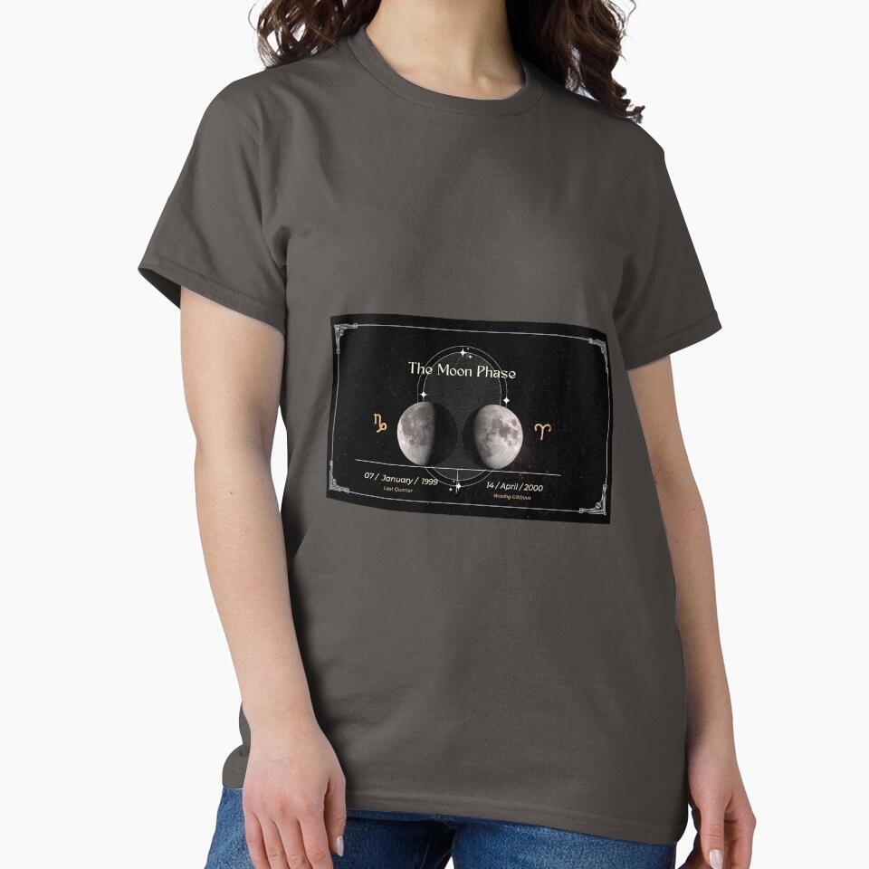 Moon Phase by sisterinblavk T-Shirts, Hoodie, Sweatshirt | BlankRebels.com (Image 2)