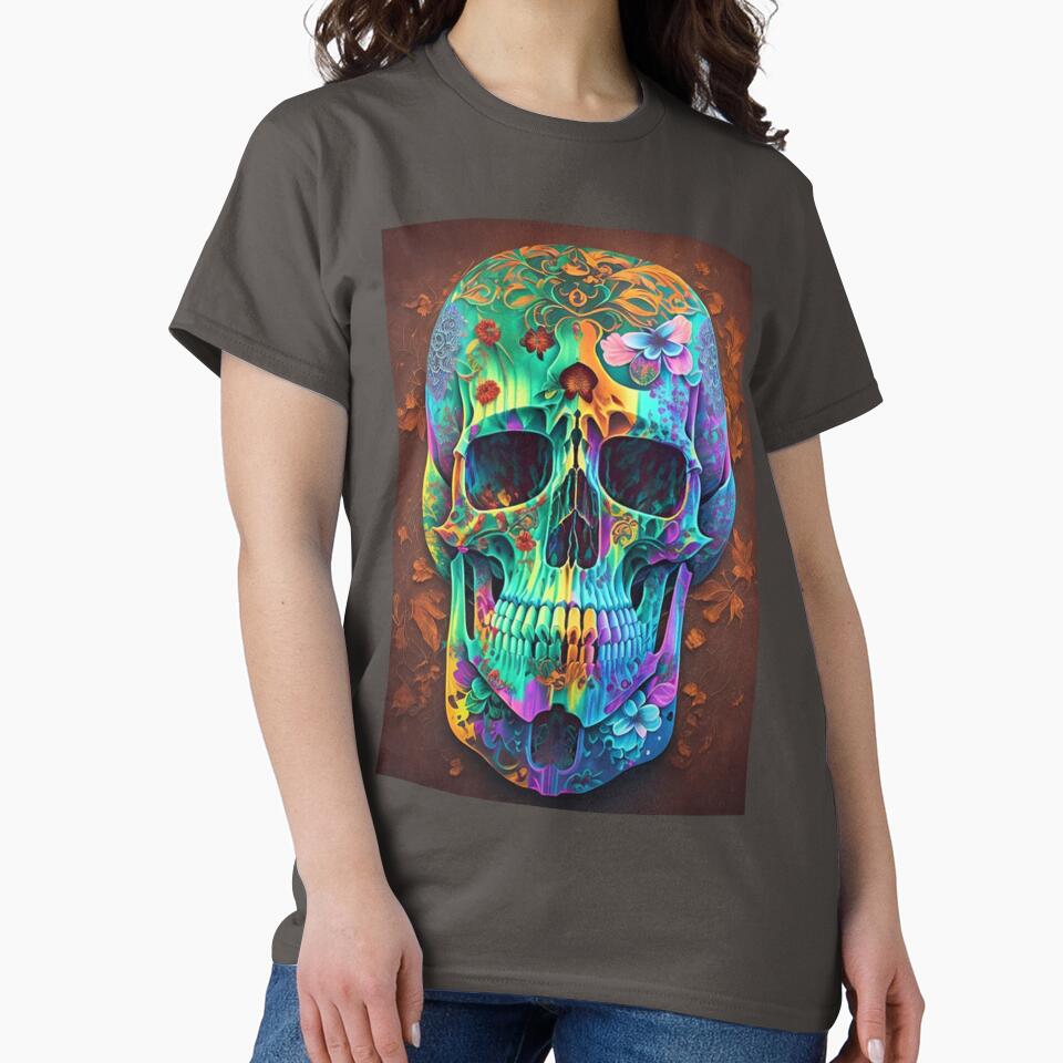 Skull Face #01 by Mr Tony T-Shirts, Hoodie, Sweatshirt | BlankRebels.com (Image 2)