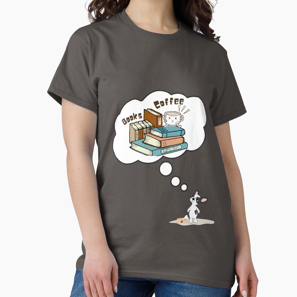 Books And Coffee And Dogs by FreshN Free T-Shirts, Hoodie, Sweatshirt | BlankRebels.com (Image 2)