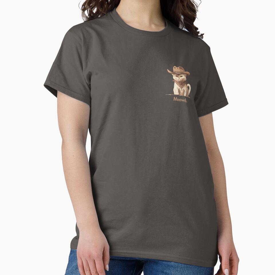Cowboy cat by PsychoBlob T-Shirts, Hoodie, Sweatshirt | BlankRebels.com (Image 2)