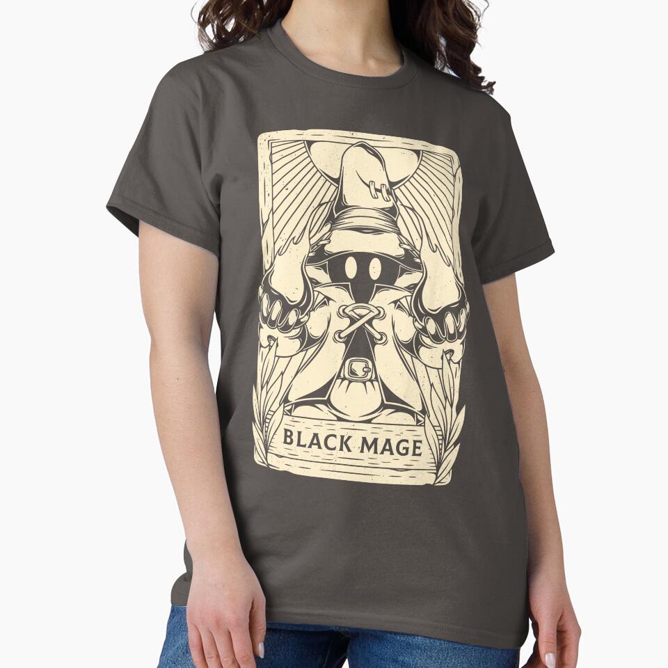 Vivi Black Mage Tarot Card by AlundrART T-Shirts, Hoodie, Sweatshirt | BlankRebels.com (Image 2)