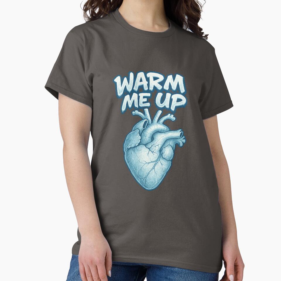 Warm Me Up – Frozen Heart Urban Street Art Design by ggstcraft T-Shirts, Hoodie, Sweatshirt | BlankRebels.com (Image 2)