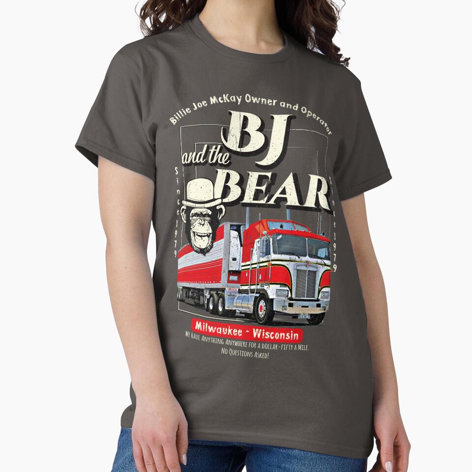 BJ and The Bear Trucking Company by Alema Art T-Shirts, Hoodie, Sweatshirt | BlankRebels.com (Image 2)