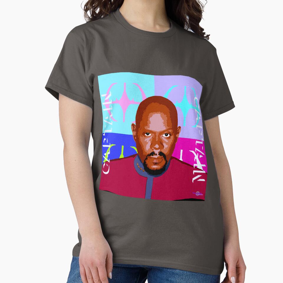 sisko DS9 Pop art quad by Lost Waters of Enceladus