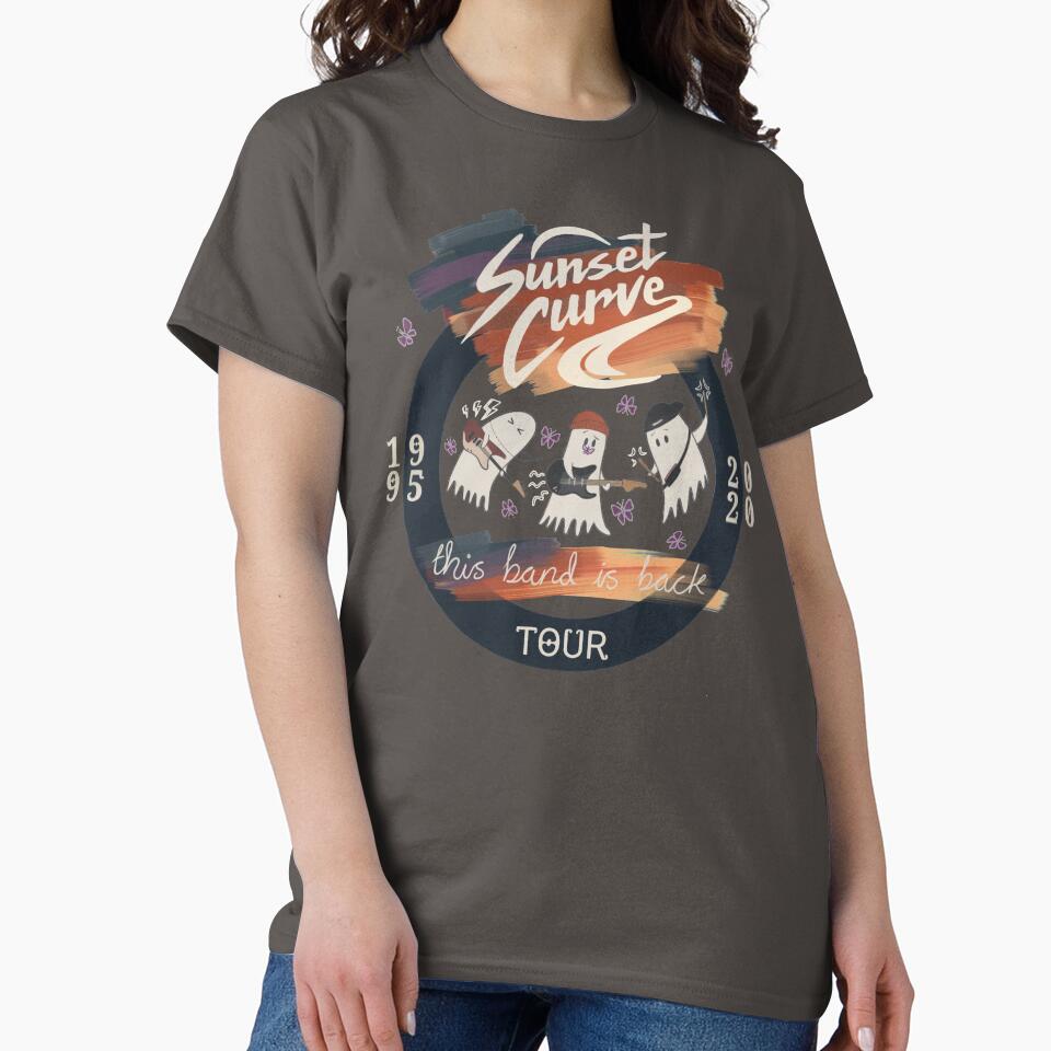 sunset curve tour shirt by WillowDoodler Hoodie, Sweatshirt | BlankRebels.com (Image 2)