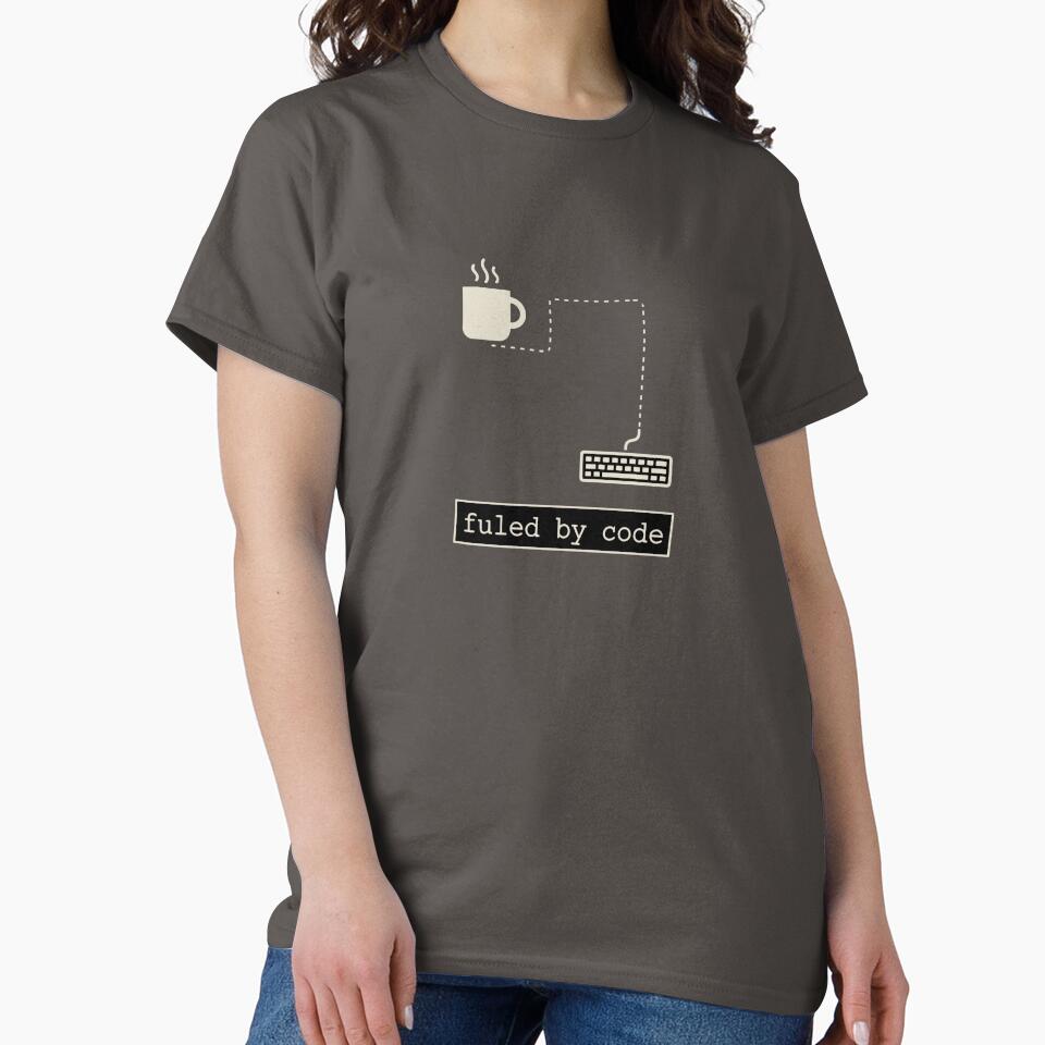 Fueled by Code - Dev Life Geek Art by VenDecoArt T-Shirts, Hoodie, Sweatshirt | BlankRebels.com (Image 2)
