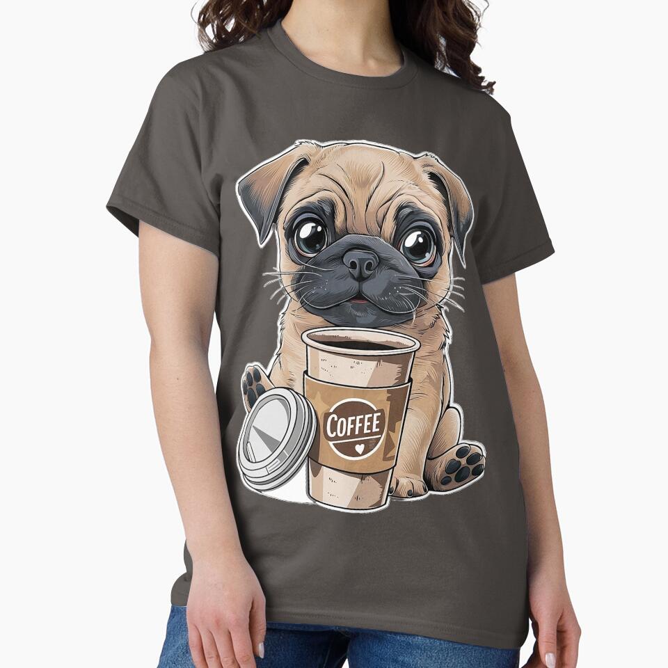 I am a Coffee Lover Puppy by fuhadislam T-Shirts, Hoodie, Sweatshirt | BlankRebels.com (Image 2)