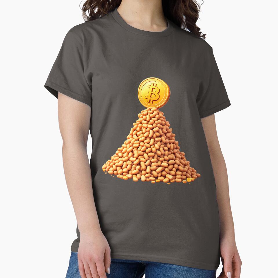 Bitcoin, no peanuts by nbg2012 T-Shirts, Hoodie, Sweatshirt | BlankRebels.com (Image 2)
