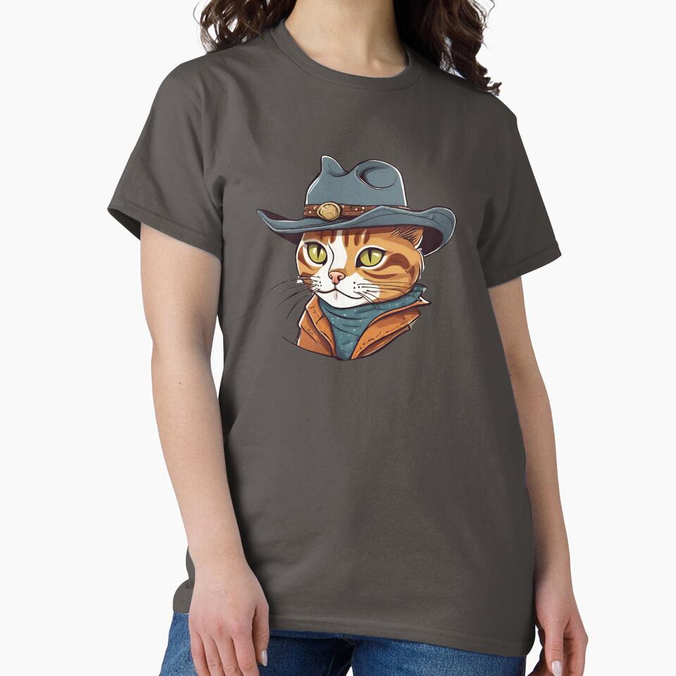 Cowboy Cat by cozyvintage T-Shirts, Hoodie, Sweatshirt | BlankRebels.com (Image 2)