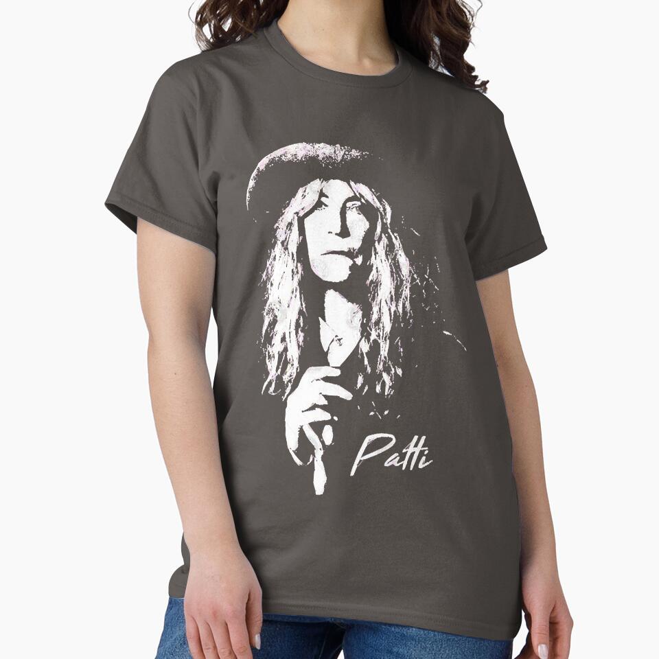Patti Smith Minimalist by elrodmonnie T-Shirts, Hoodie, Sweatshirt | BlankRebels.com (Image 2)