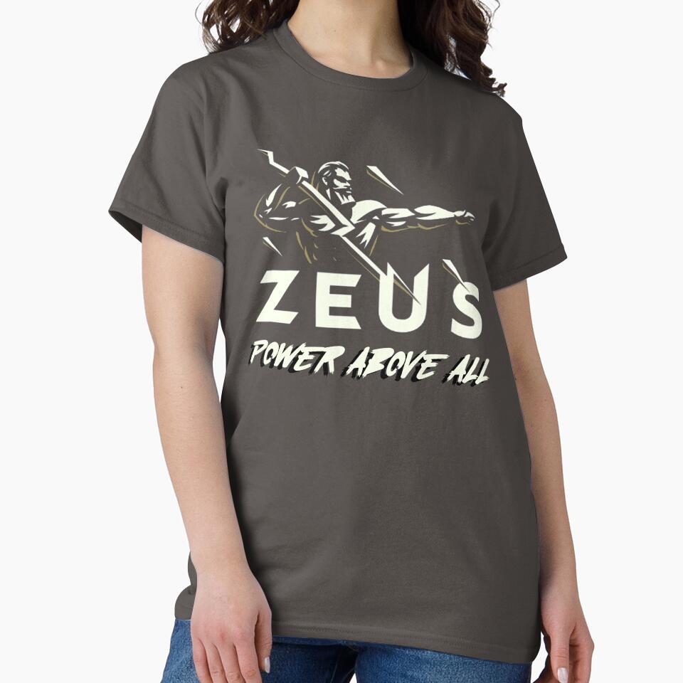 Zeus, power above all design and shirt fastweargear by FastWearGear Hoodie, Sweatshirt | BlankRebels.com (Image 2)