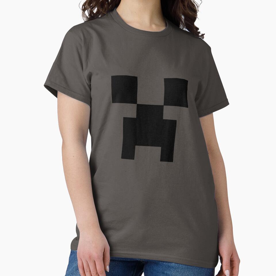 Face Pixel Art Cree per - Mine craft by Nelloo12 T-Shirts, Hoodie, Sweatshirt | BlankRebels.com (Image 2)