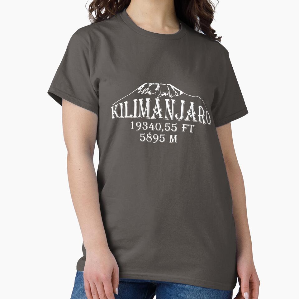 Kilimanjaro mountain nature mountaineer Tanzania altitude by DerNerd T-Shirts, Hoodie, Sweatshirt | BlankRebels.com (Image 2)