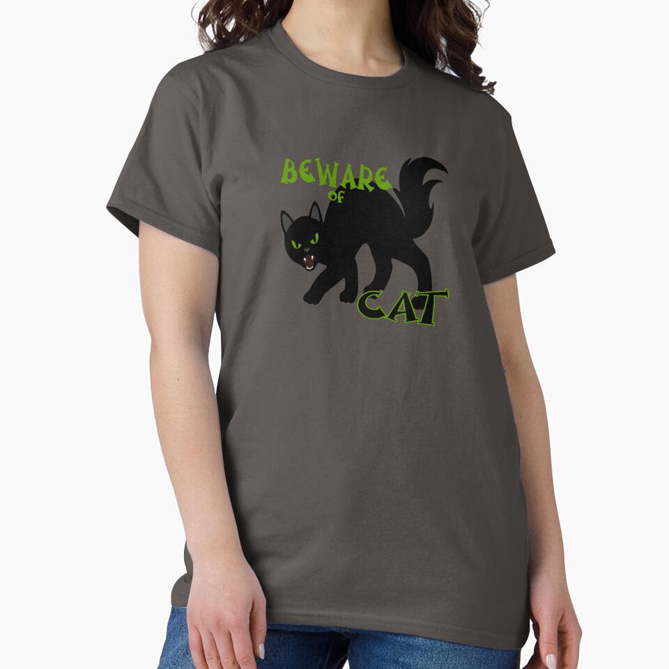 BEWARE of CAT by PawsitiveMum T-Shirts, Hoodie, Sweatshirt | BlankRebels.com (Image 2)