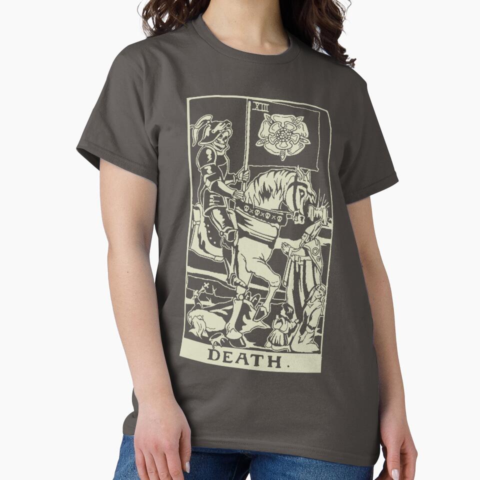 Tarot Death by Sculptlev46 T-Shirts, Hoodie, Sweatshirt | BlankRebels.com (Image 2)