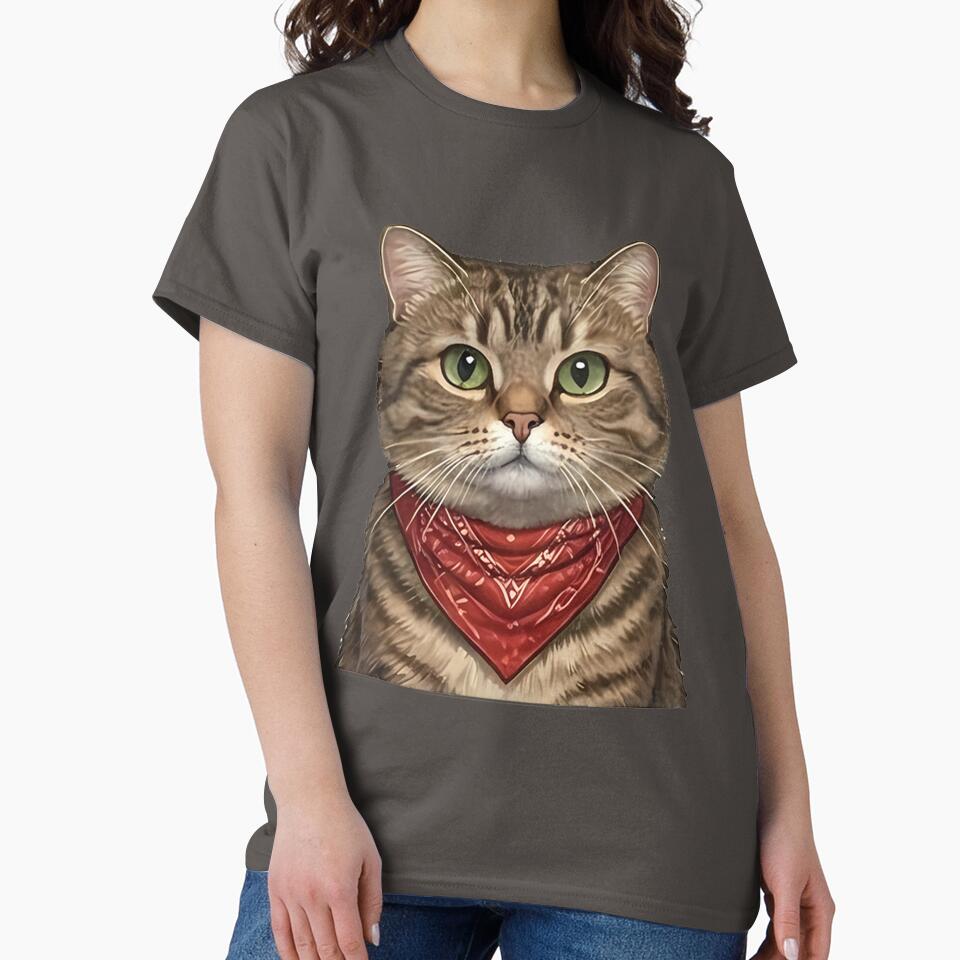Western Cat by k3rstman1 T-Shirts, Hoodie, Sweatshirt | BlankRebels.com (Image 2)