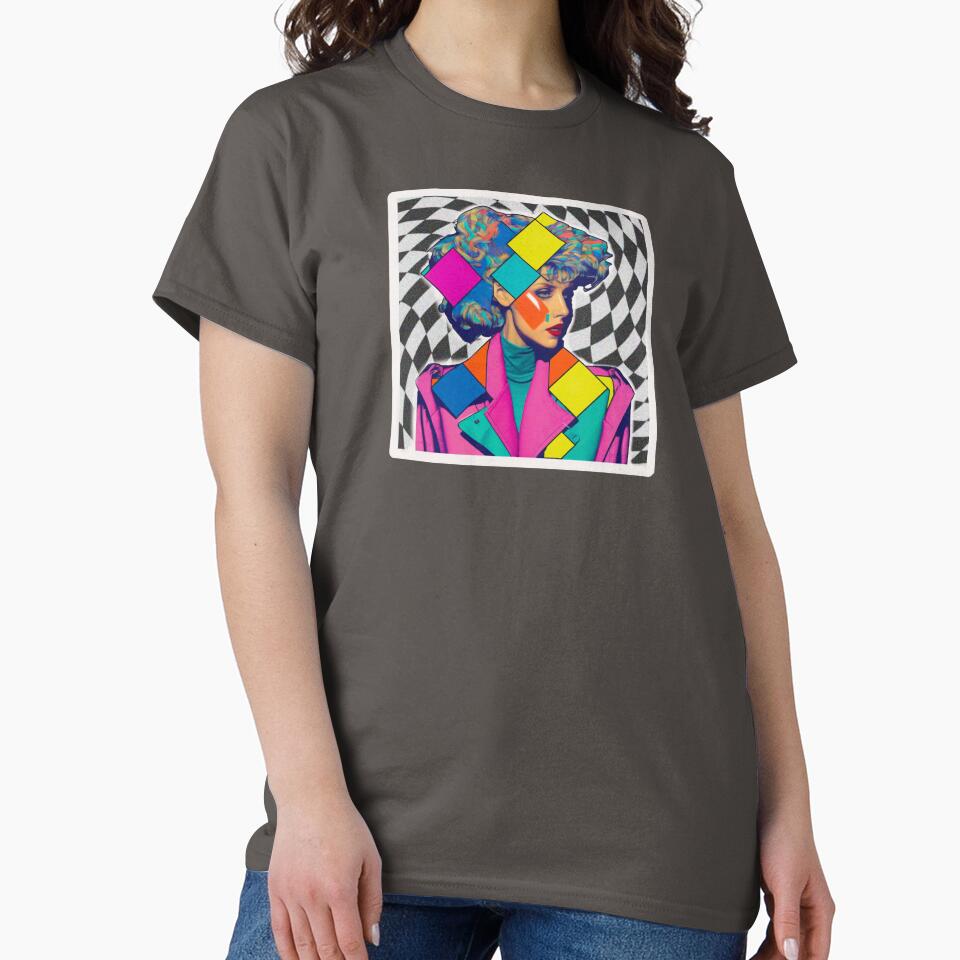 Dizzy Drip Vaporwave Aesthetic - Synthetic Cubism by Star_ T-Shirts, Hoodie, Sweatshirt | BlankRebels.com (Image 2)
