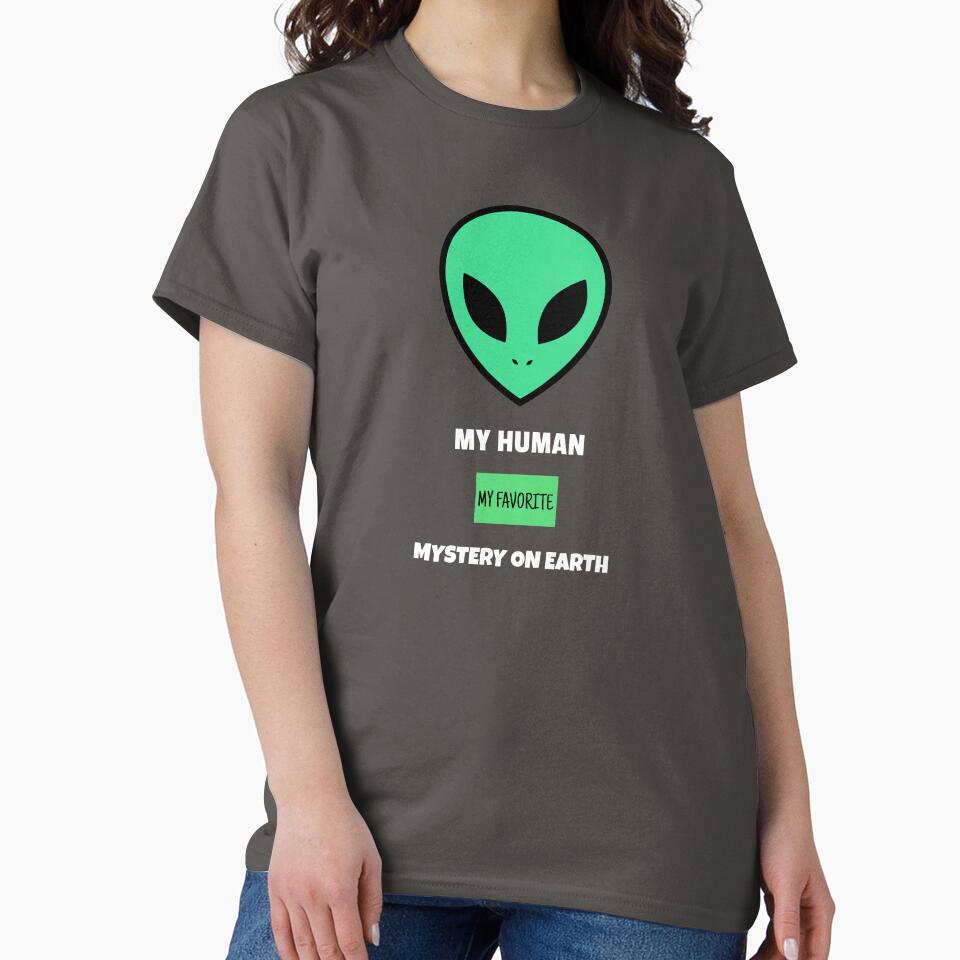My Human My Favorite Mystery Earth Retro 90'S T-Shirts, Hoodie, Sweatshirt