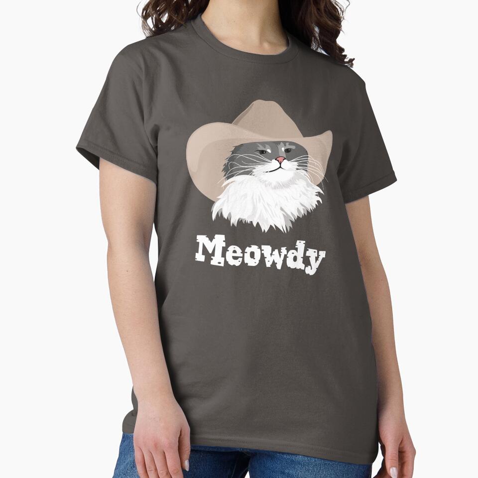 Cowboy Cat by LazyBuffalo T-Shirts, Hoodie, Sweatshirt | BlankRebels.com (Image 2)