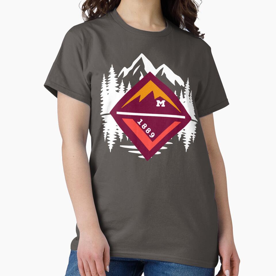 Crew 1889 Logo Mountains by Crew-1889 T-Shirts, Hoodie, Sweatshirt | BlankRebels.com (Image 2)