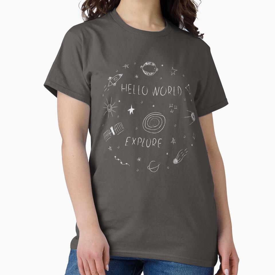 Doodle cosmos by mcraft studio T-Shirts, Hoodie, Sweatshirt | BlankRebels.com (Image 2)