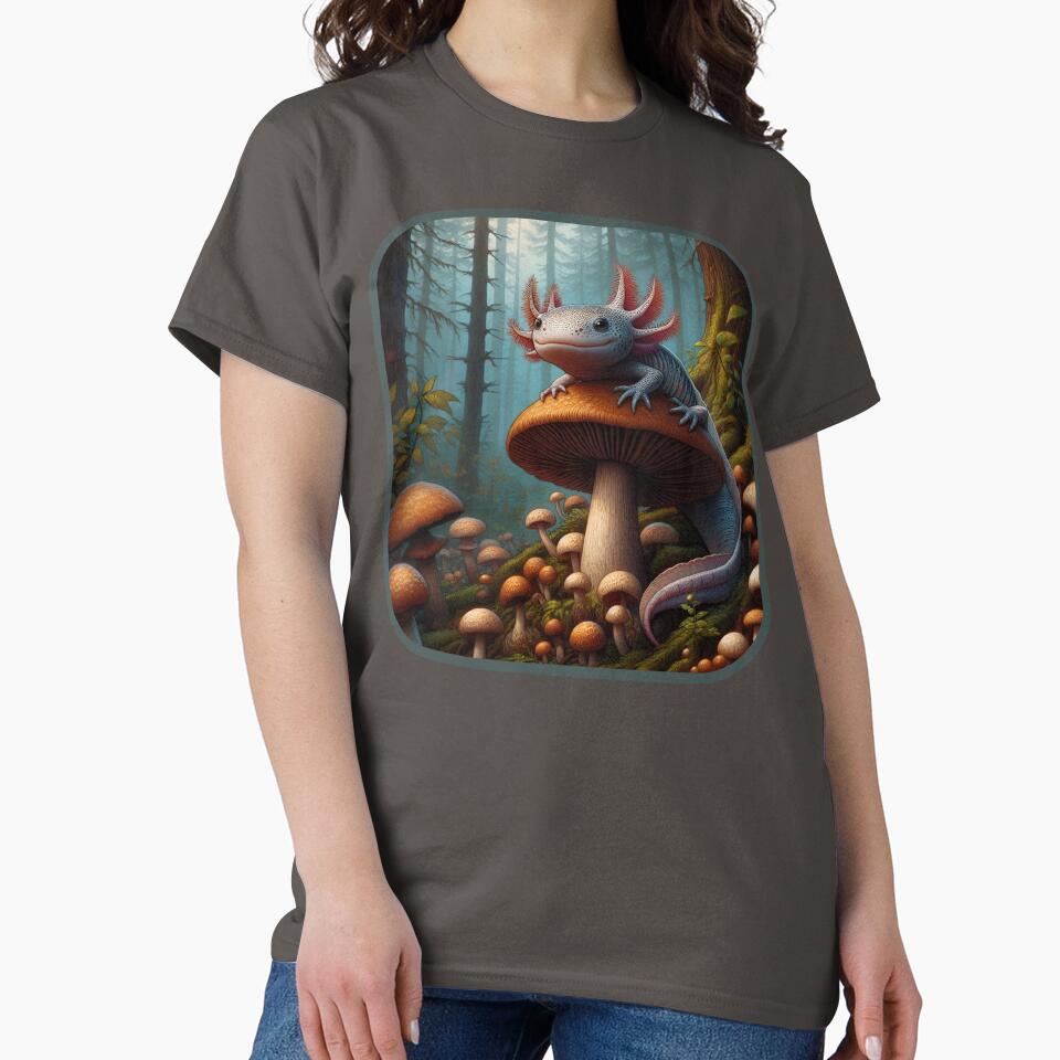 Axolotl Art #47 | Axolotl Lovers by ksgraphics222 T-Shirts, Hoodie, Sweatshirt | BlankRebels.com (Image 2)