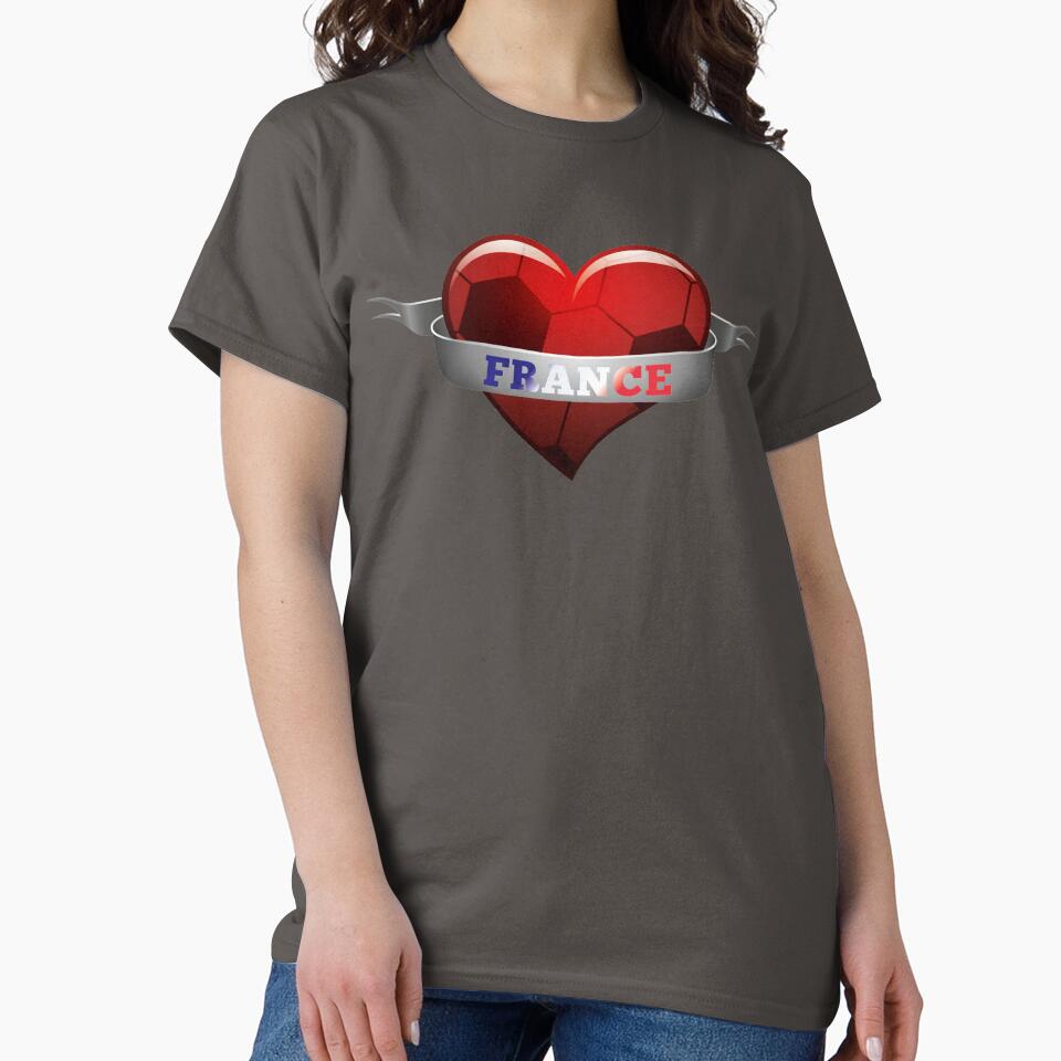 France France soccer heart by MarlowLoom