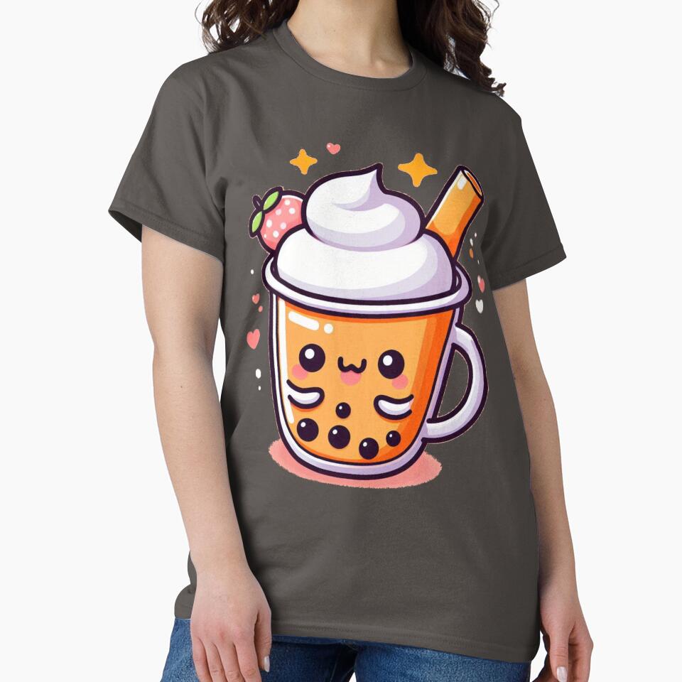 Little cute boba tea character by piairz-shop T-Shirts, Hoodie, Sweatshirt | BlankRebels.com (Image 2)