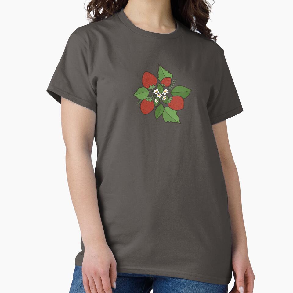 Strawberry Design by lizzythelizard1 T-Shirts, Hoodie, Sweatshirt | BlankRebels.com (Image 2)
