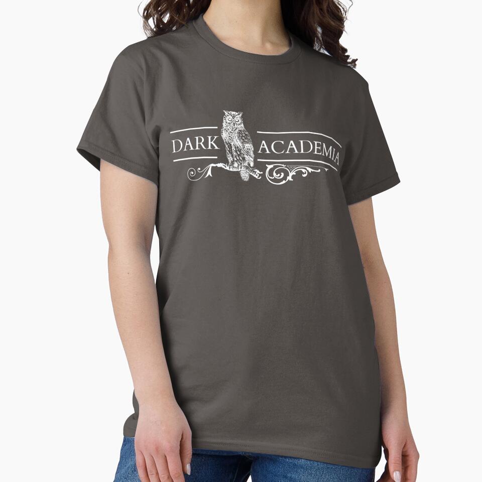 Dark Academia Owl by CattlettArt T-Shirts, Hoodie, Sweatshirt | BlankRebels.com (Image 2)