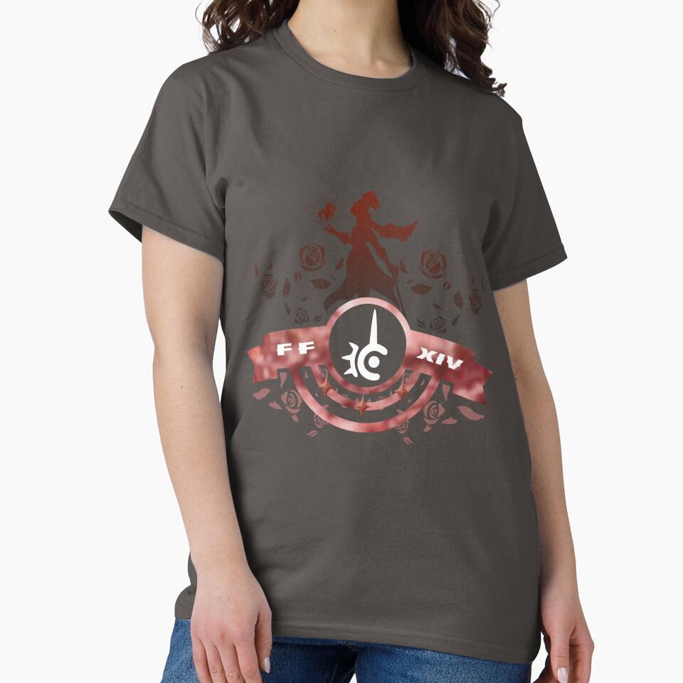 FFXIV Red Mage - Resolution (Dark Red & White) by Hyulia
