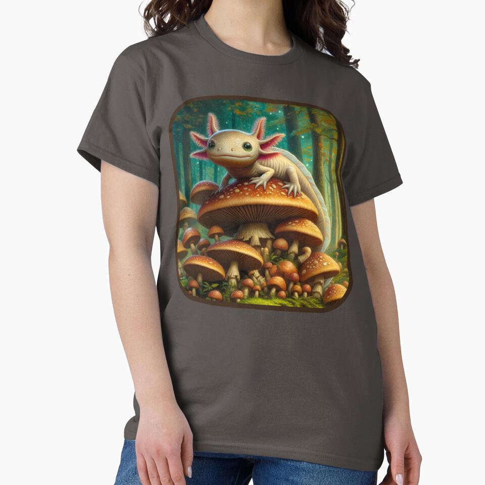 Axolotl Art #43 | Axolotl Lovers by ksgraphics222 T-Shirts, Hoodie, Sweatshirt | BlankRebels.com (Image 2)