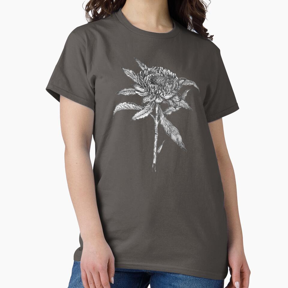 Flower Drawing. by FanitsaArt T-Shirts, Hoodie, Sweatshirt | BlankRebels.com (Image 2)