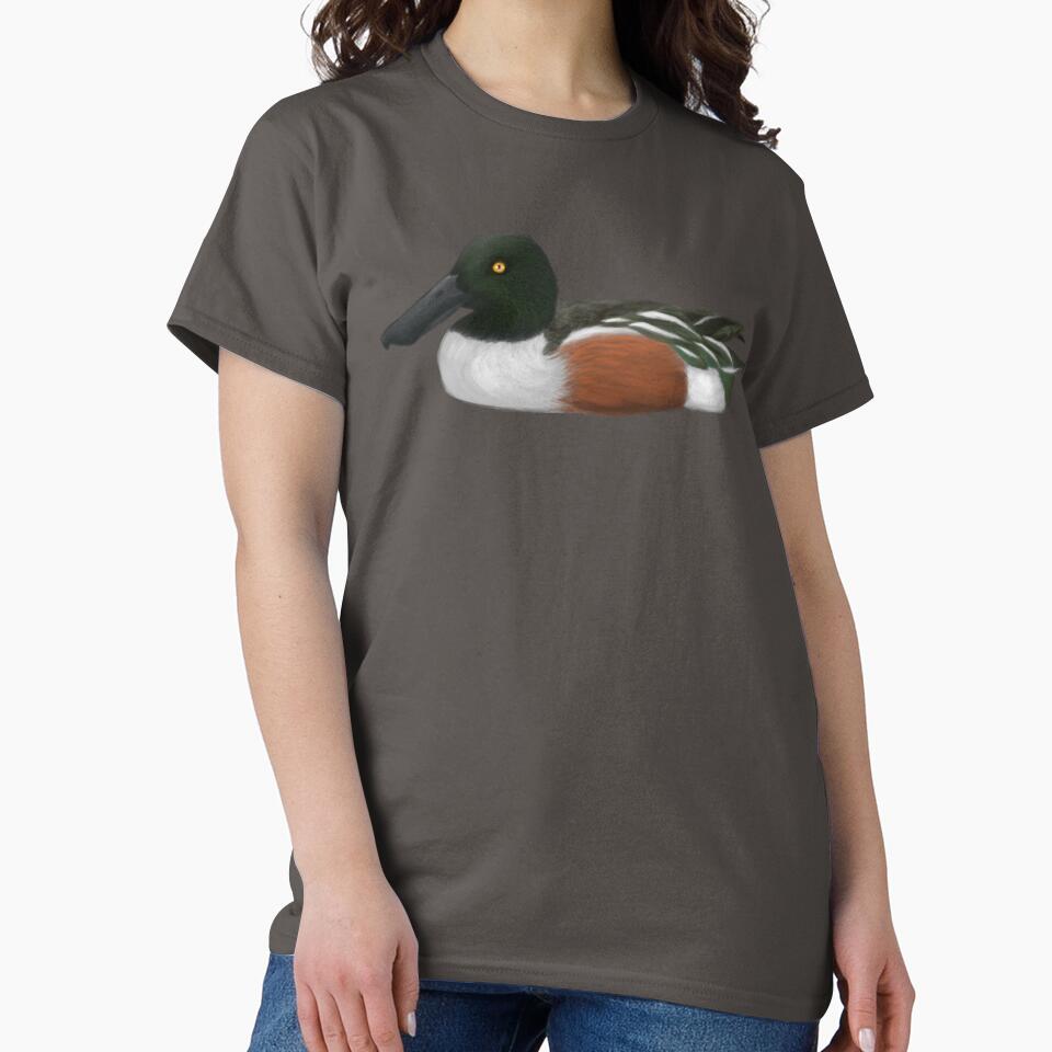 Northern Shoveler by Wildlife Art by Holly