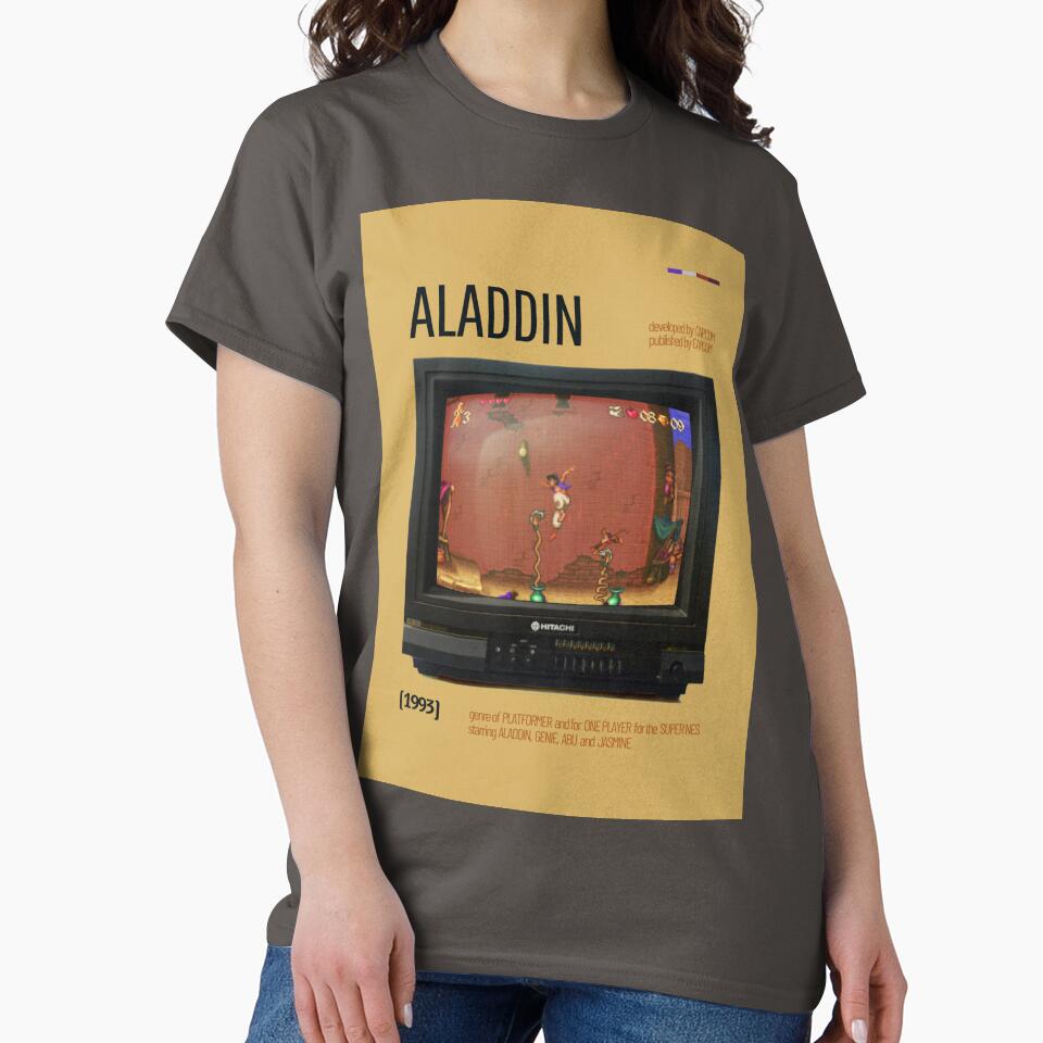 Aladdin Retro Poster Game by dashart-co