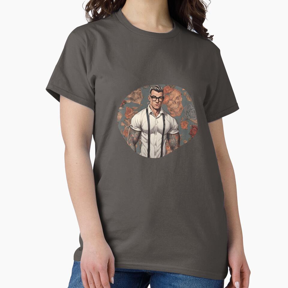 Geek with muscles by Brosumer T-Shirts, Hoodie, Sweatshirt | BlankRebels.com (Image 2)