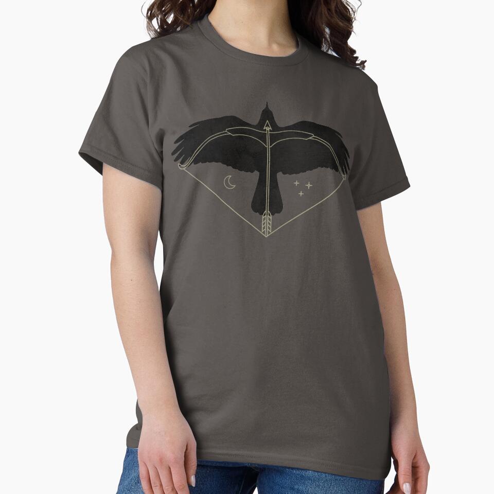Wings of Night (raven) by archersparadox T-Shirts, Hoodie, Sweatshirt | BlankRebels.com (Image 2)