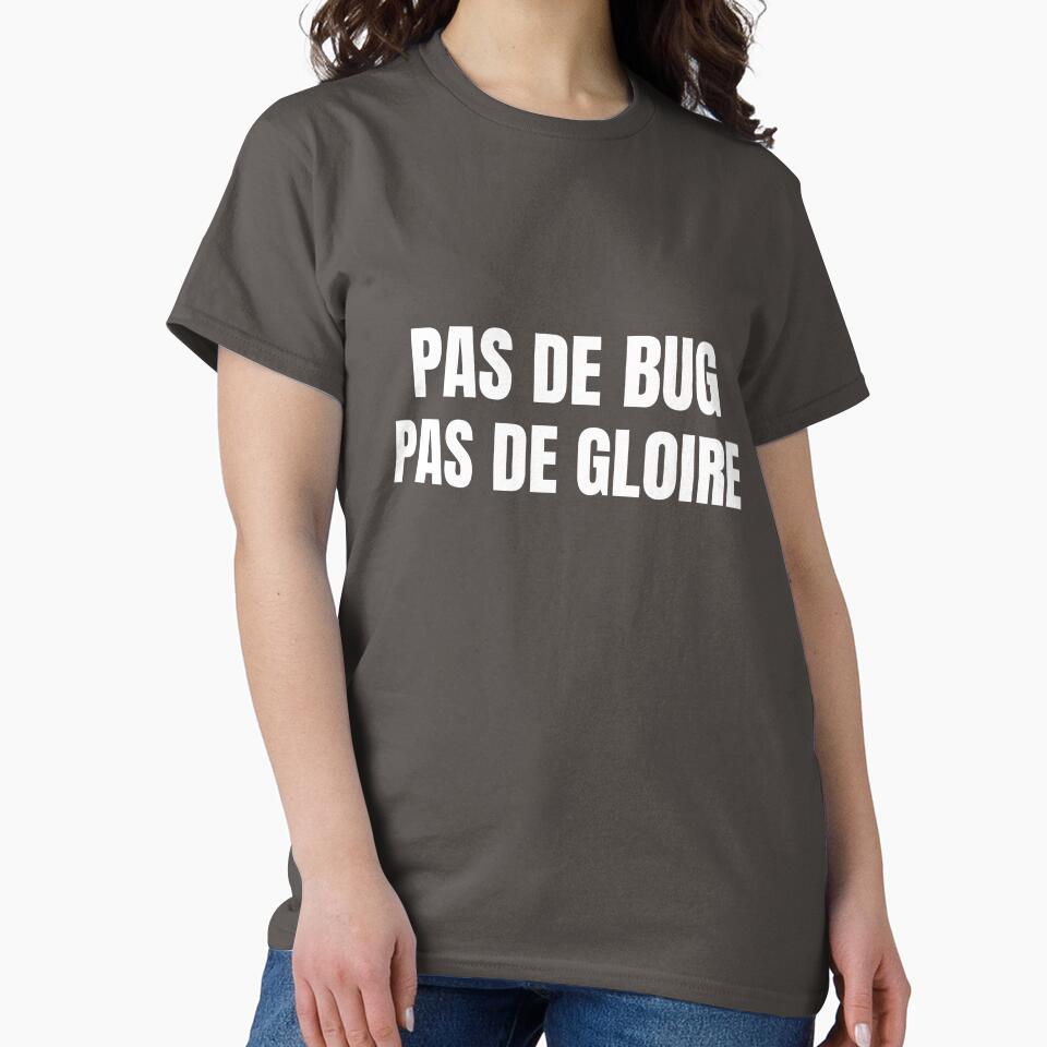 No bug, no glory by ztouche T-Shirts, Hoodie, Sweatshirt | BlankRebels.com (Image 2)