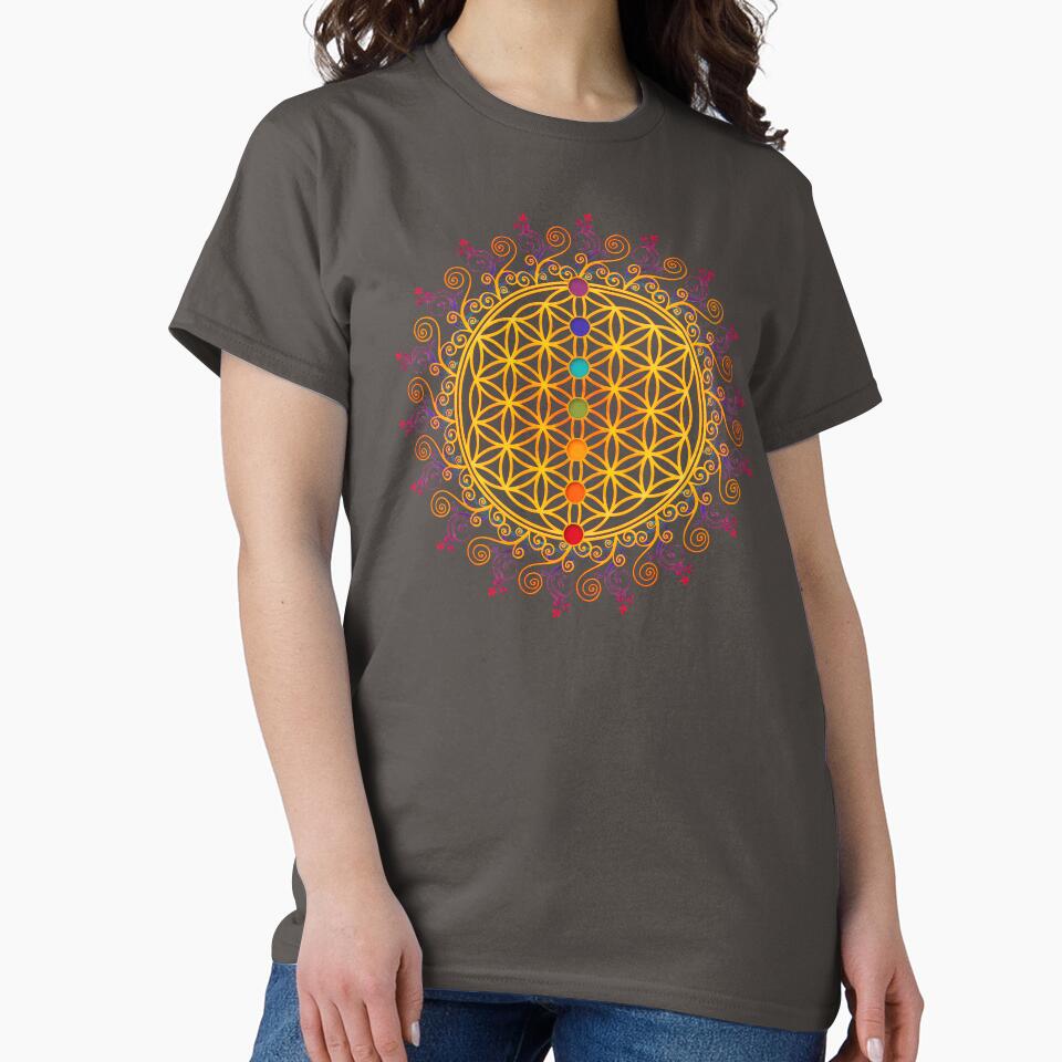 FLOWER OF LIFE, CHAKRAS, SPIRITUALITY, YOGA, ZEN, by nitty-gritty