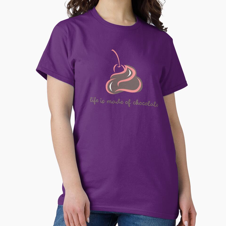 Life Of Chocolate by OnlyCoolTees T-Shirts, Hoodie, Sweatshirt | BlankRebels.com (Image 2)