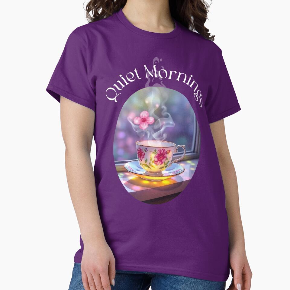 Quiet Mornings Calm Cottagecore Aesthetic by Sachie's Studio T-Shirts, Hoodie, Sweatshirt | BlankRebels.com (Image 2)