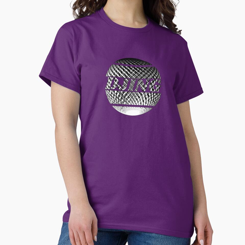 DJing disco ball silver by Bailamor T-Shirts, Hoodie, Sweatshirt | BlankRebels.com (Image 2)