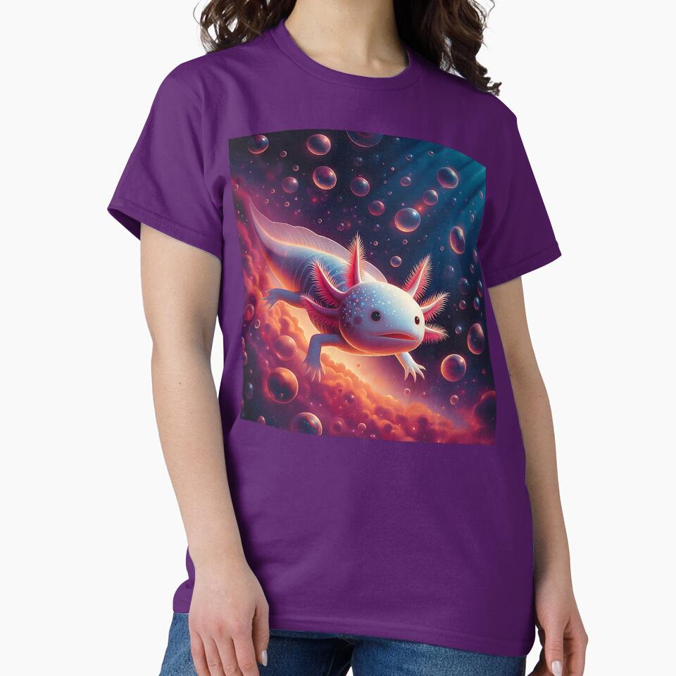 Axolotl Art #127 | Axolotl Lovers by ksgraphics222 T-Shirts, Hoodie, Sweatshirt | BlankRebels.com (Image 2)