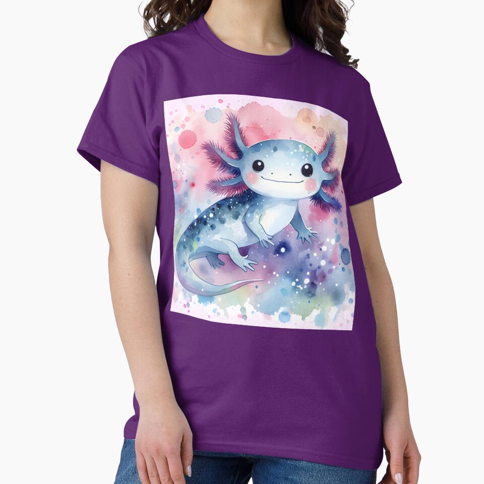 Axolotl Art #87 | Axolotl Lovers by ksgraphics222 T-Shirts, Hoodie, Sweatshirt | BlankRebels.com (Image 2)