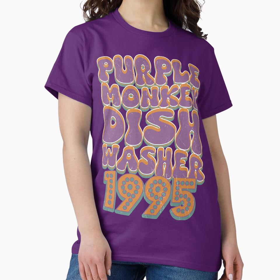 Purple Monkey Dishwasher by robotrobotROBOT